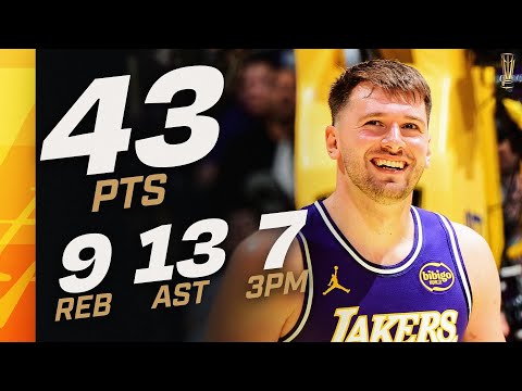 Dončić Drops MONSTER DOUBLE-DOUBLE In The Battle For LA | November 25, 2025