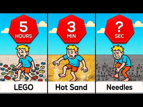 Comparison: How Long Can You Walk On __