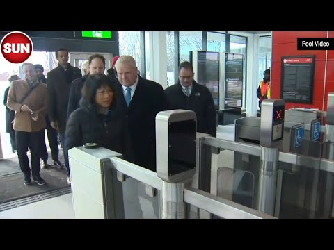 WATCH: Official opening of the new Finch West LRT