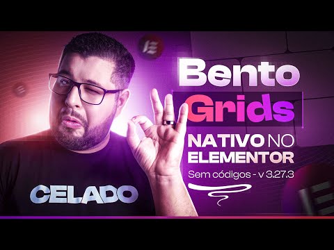 BENTO GRIDS Native in Elementor Without Codes (Grid Container - Elementor v3.27.3 Update)