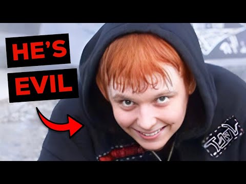 He’s a real psychopath