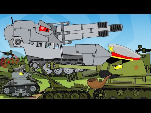 Birth of a steel monster (ALL EPISODES) - Cartoons about tanks