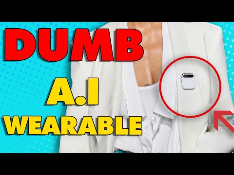 The most USELESS AI device ever.. Humane AI Pin (possible scam?)