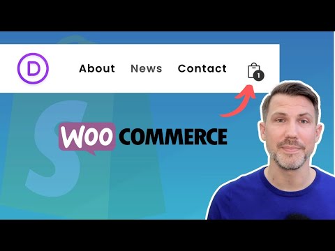 Style Your Divi Menu Cart Icon Like Shopify