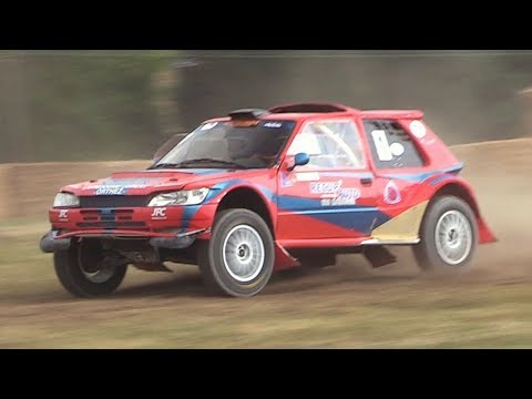 SCREAMING 3 Rotor 20B PP Peugeot 205 Off-Road Buggy Proto in action! WHAT A SOUND