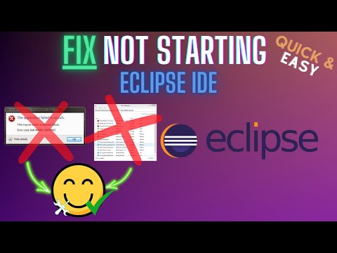 Eclipse IDE Not Starting? Fix Launch, Black Screen, JVM Errors – Tutorial