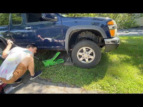 Ball Joints and Tie Rod Ends in a 2004-2012 GMC Canyon or Chevy Colorado