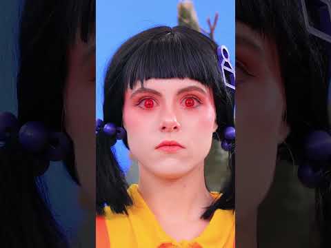 Zlá panenka SquidGame 😈 vs. Dobrá Labubu 🧸✨!!