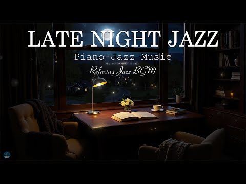Soothing of Sleep Jazz Piano Music - Beautiful Chill Piano Jazz Music - Night Jazz Music for Sleep