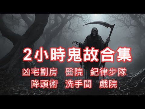 2小時鬼故事合集｜夜載小巴｜凶宅劏房｜醫院｜紀律步隊｜降頭術｜洗手間｜戲院｜2024 - 2025 精選回故靈異故事｜睡前鬼故事｜陪你上班 (香港粵語鬼故事 - 廣東話)
