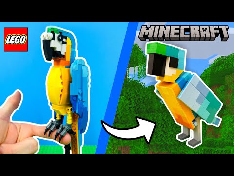 I turned LEGO SETS into MINECRAFT...