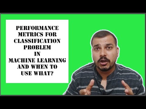 Tutorial 34- Performance Metrics For Classification Problem In Machine Learning- Part1