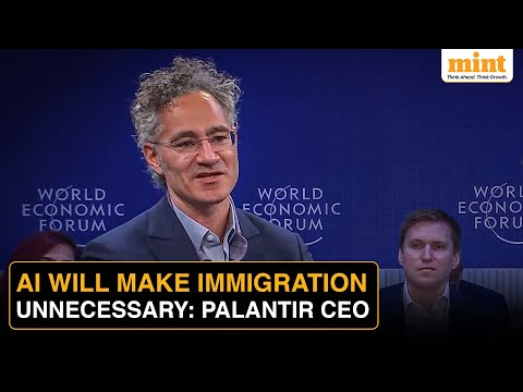 At Davos, Palantir CEO Explains EXACTLY How AI Will Impact Jobs | 'Exposing Job's Real Market Value'