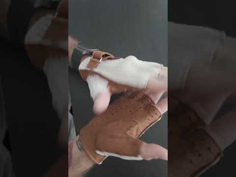 Fingerless Crochet Gloves #leathergloves #fingerlessgloves #hungant