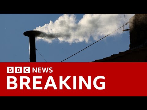 New pope elected as white smoke emerges from Sistine Chapel | BBC News