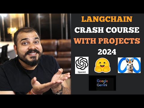 Complete Langchain GEN AI Crash Course With 6 End To End LLM Projects With OPENAI,LLAMA2,Gemini Pro