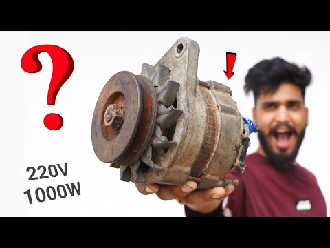 घर की बिजली घर पर बनाओ || 220V 10000 Watts is possible ?