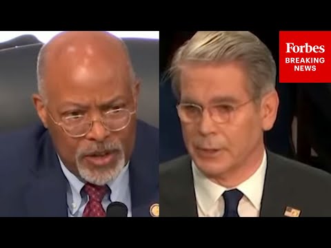 TENSE: Scott Bessent Grilled About DOGE Employees By Glenn Ivey: 'That's Not What I Asked'