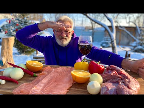 ШАШЛЫК из СЕМГИ. ОДЖАХУРИ в КАЗАНЕ. ГЛИНТВЕЙН в САМОВАРЕ. РЕЗУЛЬТАТЫ КОНКУРСА.