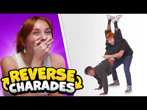 Reverse Charades | Sam + Abby VS Akila + Alan