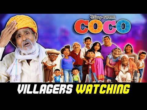 Villagers became very emotional after watching Pixar's COCO movie ! Villagers React To Pixar's COCO