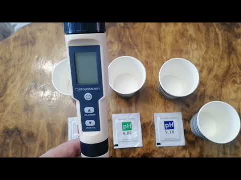 Calibration of pH meter