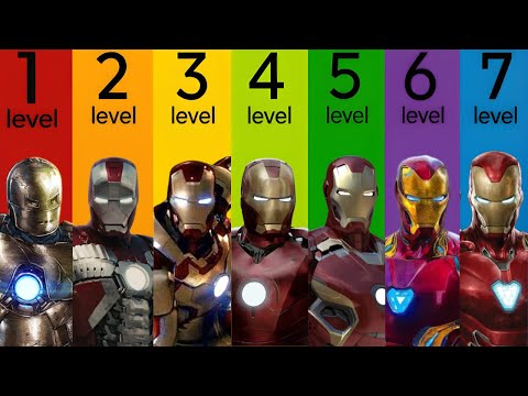 The 7 Levels Of Iron Man Suits