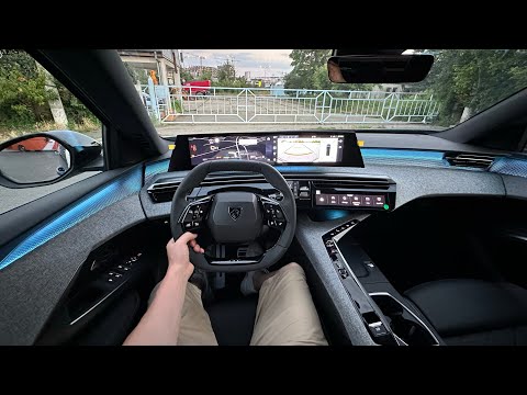 New Peugeot 3008 Hybrid 2024 Test Drive POV