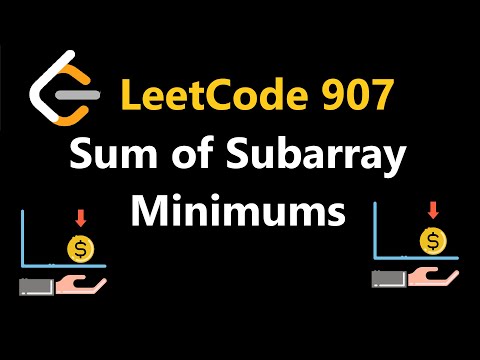 Sum of Subarray Minimums - Leetcode 907 - Python