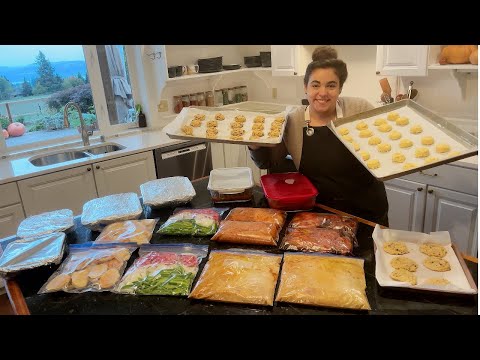 Cook Once and Eat for a Month! Breakfast, Dinner, and Dessert Freezer Meals All From Scratch