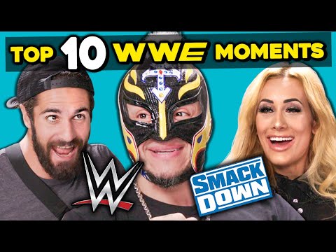 WWE Superstars React To Top 10 WWE Smackdown Moments Of All Time