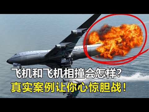 當你坐飛機時，和另一架飛機相撞會怎樣？真實案例讓你心驚膽戰！