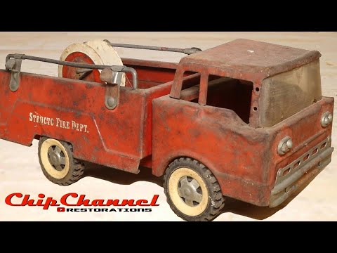 1960s Structo Fire Department Truck Restoration