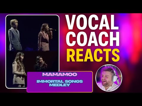 THESE LADIES... WOW - Mamamoo - Immortal Songs Medley | Vocal Coach Reacts/Analysis