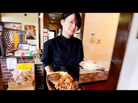 Young, beautiful Moms ＆ 78-Year-Old Master Chef join forces! ＄5 steak lunch with buffet!