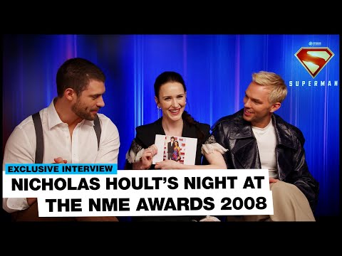 Nicholas Hoult explains 2008 NME Awards to 'Superman' co-stars: "We got very drunk"