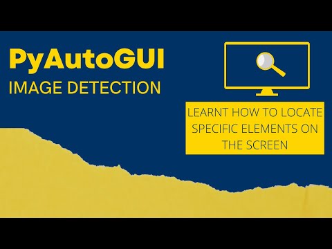 Pyautogui image detection
