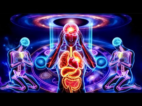 432Hz + 528Hz + 741Hz | The DEEPEST Healing Sleep: Whole Body Regeneration, Relieve Stress