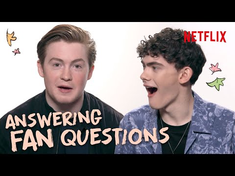 Kit Connor and Joe Locke Answer Fan Questions | Heartstopper | Netflix
