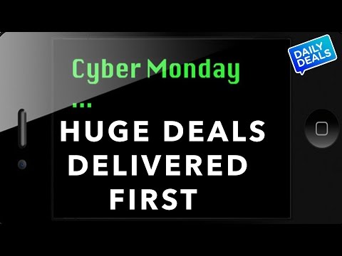 How To Get Cyber Monday 2015 Deals First - The Deal Guy
