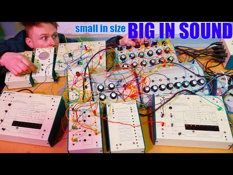 BABY TEST EQUIPMENT - Making Music With Vintage Science Education Sets -