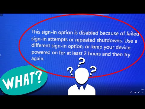 How to bypass 2 hours lock in windows 11 | Sign in option disabled