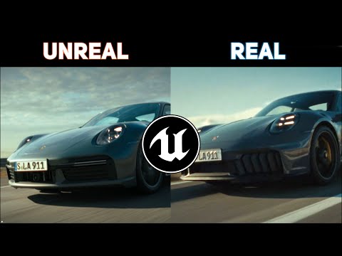 HOW I REMADE PORSCHE COMMERCIAL | UNREAL ENGINE 5 BREAKDOWN