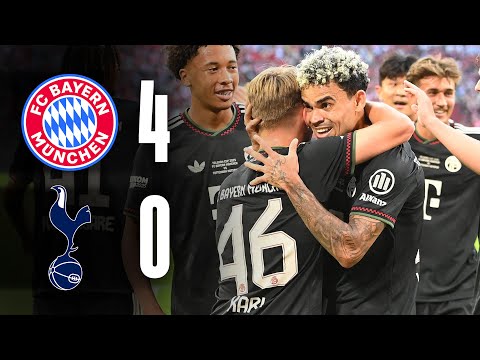 Youngsters score in convincing win | FC Bayern vs. Tottenham Hotspur | Telekom Cup Highlights