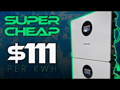 Testing the CHEAPEST 48v 100Ah Wall Mount battery I can find - Humsienk