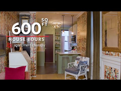 Tour 600 sqft West Village NYC Apartment drenched in Pattern and Color