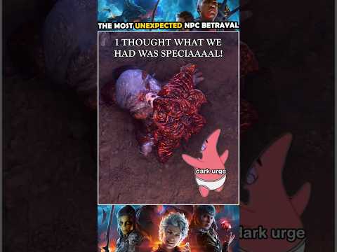 The most unexpected betrayal in Baldur's Gate 3