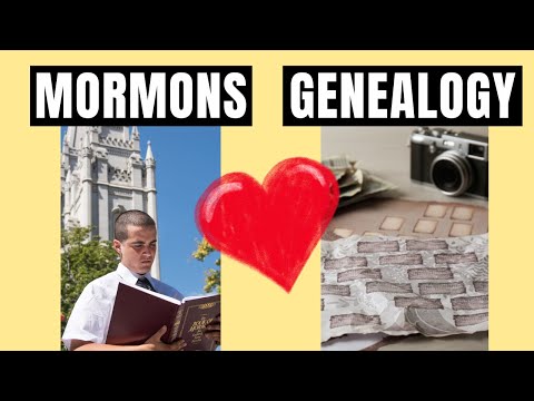 Why do Mormons Love Family History