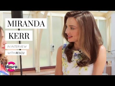 Miranda Kerr talks Orlando, Flynn and her Hair & Beauty Secrets