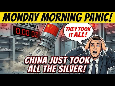 MONDAY MORNING PANIC: China Just Took All The Silver (Comex Left Empty for Feb 1st)